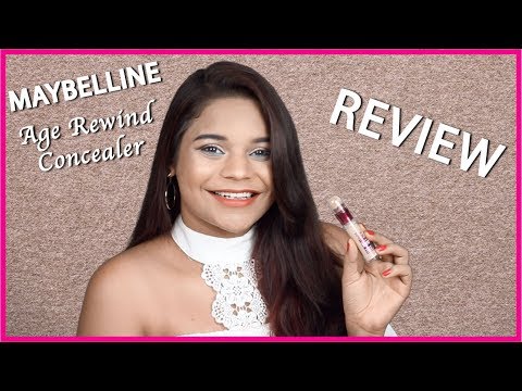 Review Week Day 2 : Maybelline Age rewind Concealer Review || Miss Pink Shoes