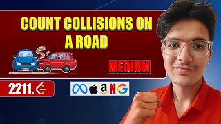 YouTube video 'Count Collisions on a Road | LeetCode 2211 | Complete Intuition Explained'