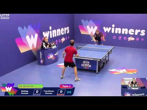 WINners CUP table 2  20.09 Boklag Roman - Tveritinov Roman  12:30