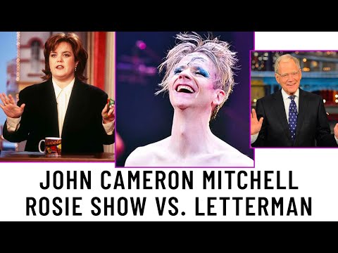John Cameron Mitchell - Rosie O'Donnell Show vs. Letterman