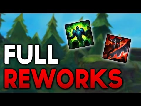 NEW FULL WARLORDS + BOND OF STONE REWORKS! (League of Legends)