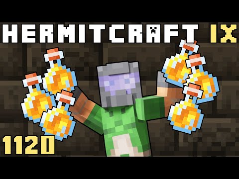Hermitcraft IX 1120 Juicing Decked Out - X In Trouble?