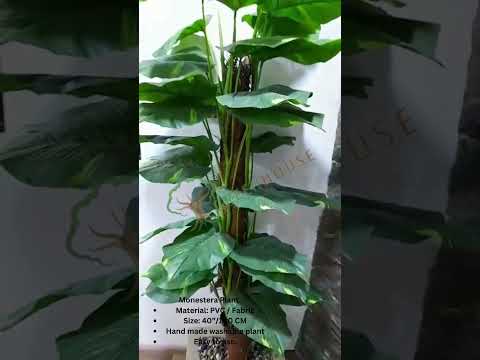 Artificial Monestera plant