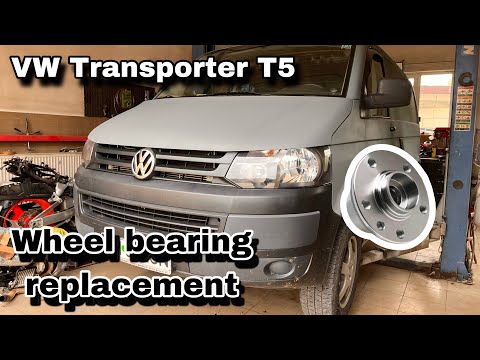 VW Transporter T5 Wheel bearing replacement