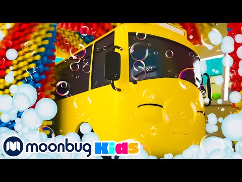 Car Wash Song｜Go Buster｜Children's Music｜Trucks For Kids｜Gecko's Songs