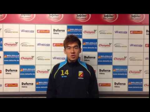 [Players Interview] Debut Goal of HWANG, Jin-Sung - 2014.10.05 vs Lommel Utd.