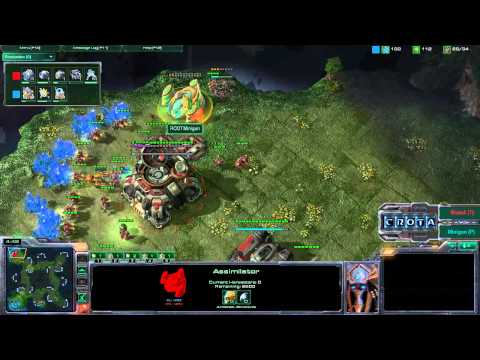 StarCraft 2 - SC633 - BratOK (T) vs Minigun (P) on Valhalla