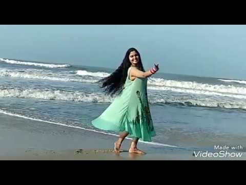Dancing on the beach