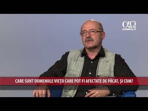 Care sunt domeniile vietii care pot fi afectate de pacat, si ce tipuri de pacate sunt?