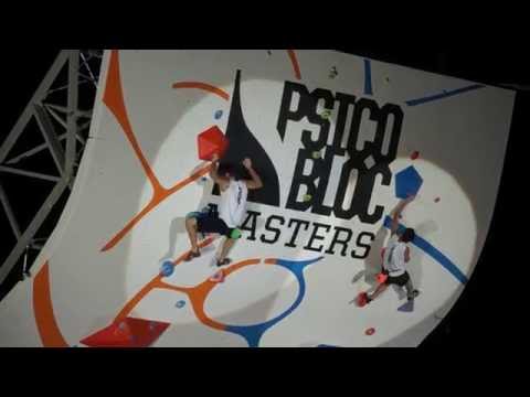 Jan Hojer vs. Ben Hanna in the semi-final round of Psicobloc Masters 2016