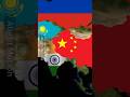 Top 10 Biggest Countries In The World Shorts Countries India