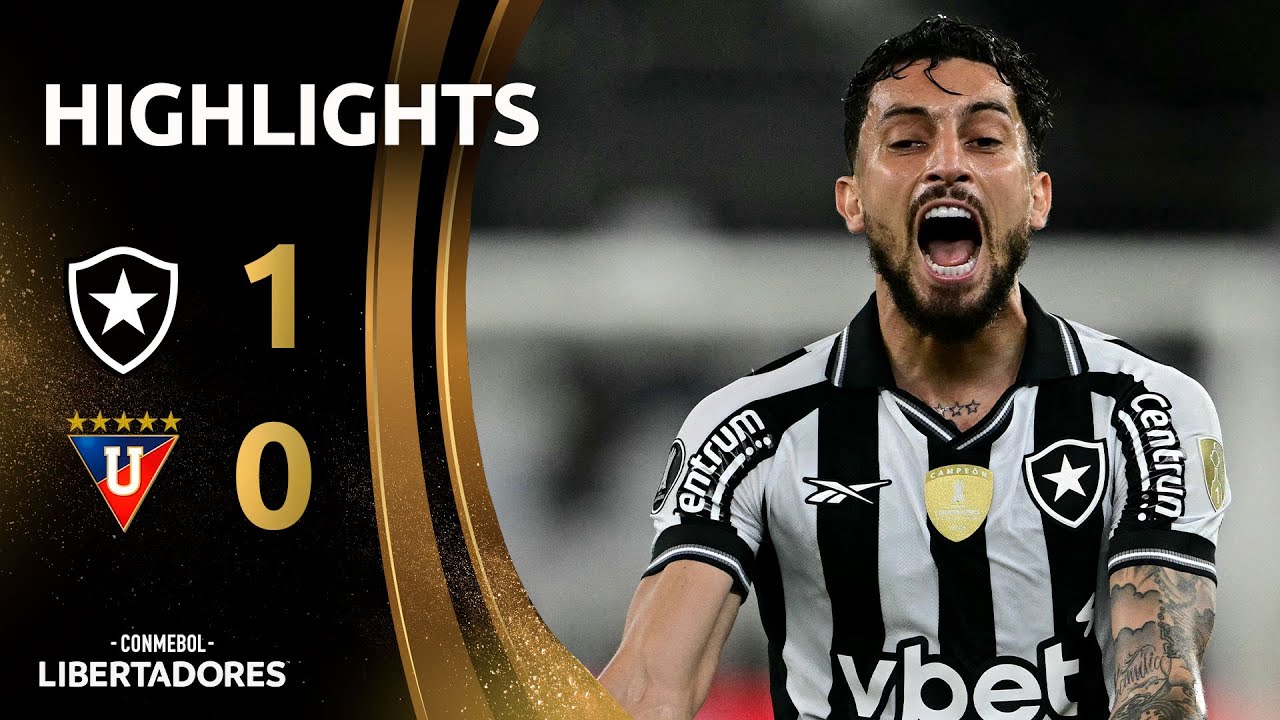 VÍDEO | Gol e melhores momentos de Botafogo 1 x 0 LDU pela ida das oitavas da Libertadores