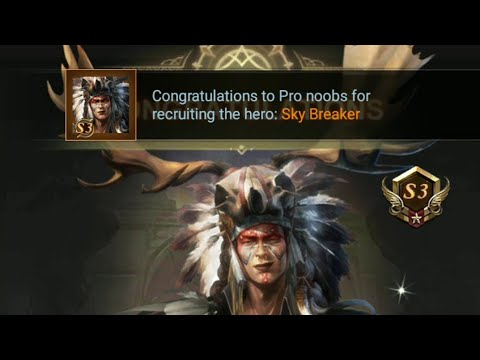 S3 Hero Pull in Seasonal Recruitment Tickets - Rise of Empires Super Recruitment