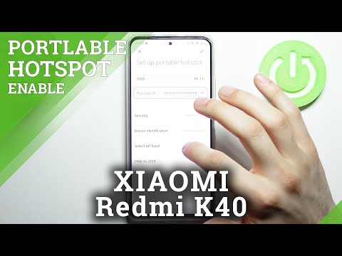 How to Enable Portable Hotspot in XIAOMI Redmi K40 – Share Internet