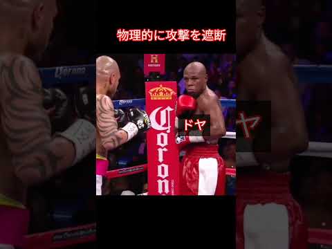 メイウェザーのL字ガード
