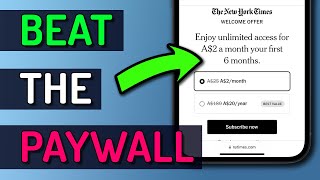 How To Read Articles Behind A Paywall (For FREE!)