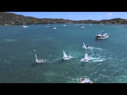 Dinghy Sailing in Antigua: Part 1 - Opti Training