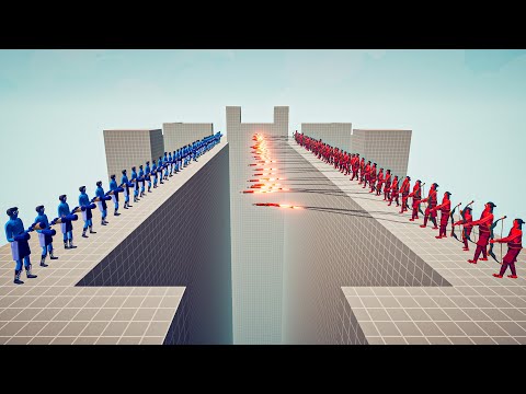 50x FIREWORK ARCHER vs 50x MELEE UNIT - Totally Accurate Battle Simulator TABS
