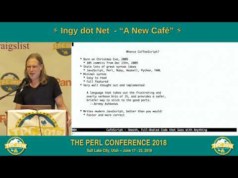 LIGHTNING TALK: Ingy döt Net – "A New Café"