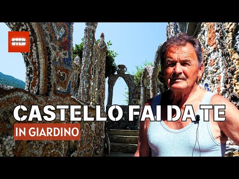 He BUILT a CASTLE in His Garden (The Gaudí of Grosio)