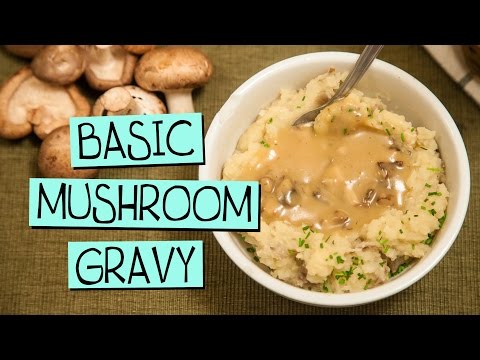 Basic Mushroom Gravy