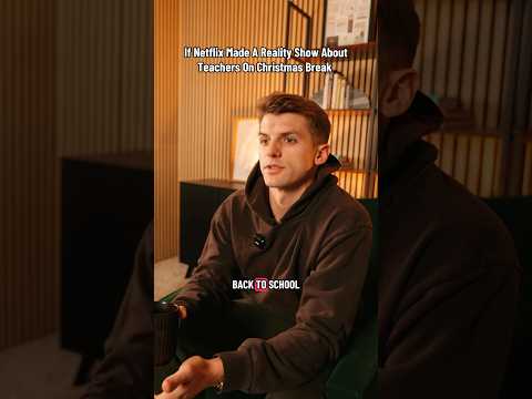 If Netflix made a reality show about teachers on Christmas break #teacherlife #teacher