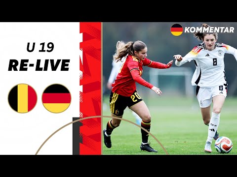 RE-LIVE | Deutschland - Belgien | U 19 EM-Qualifikation der Frauen