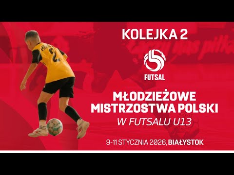 Młodzieżowe Mistrzostwa Polski w Futsalu U-13 | 2026 | Kolejka 2