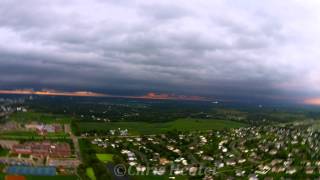 preview picture of video 'Rogers, MN Aerial Storm Timelapse'