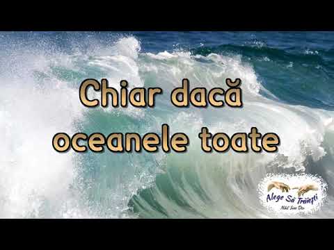 chiar dacă oceanele toate negativ ton fata