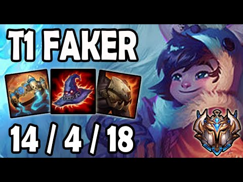 T1 Faker NUNU vs FPX Doinb ORIANNA - Lol Ranked Korea ✔️