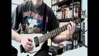 Virgin Steele - Lion In Winter (guitar cover - redone version)