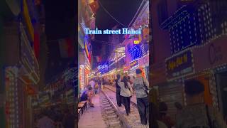 Train street Hanoi Vietnam 🇻🇳😍 #trending #travel #vietnam #h…