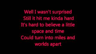 Blake Shelton- I Found Someone Lyrics