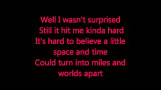 Blake Shelton- I Found Someone Lyrics