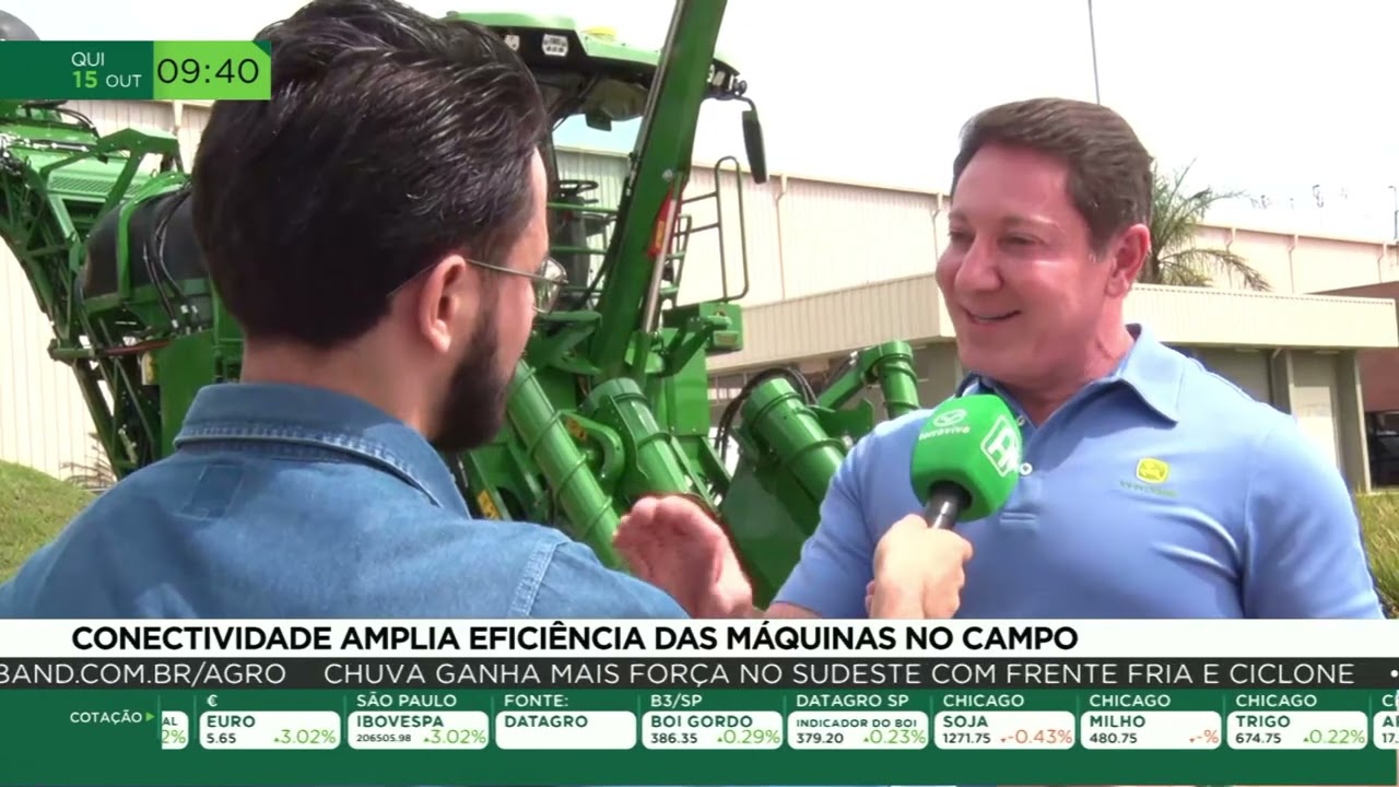 Tecnologia no campo: máquinas agrícolas aumentam eficiência