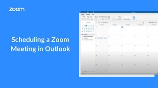 How To Schedule a Zoom Meeting in Outlook