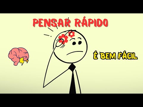 Como pensar rápido e ter uma boa linha de raciocínio...
