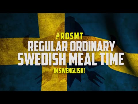 ROSMT - A regular ordinary cooking show channel, in Swenglish!