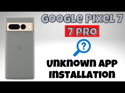Google Pixel 7, Pro  Enable App Installation || Unknown App Installation