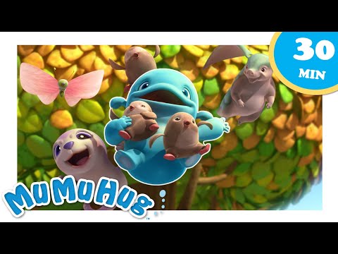 【30min】Discover the New Island - More MuMu's Adventures | MuMuHug World | 안아줘요 무무 | 姆姆抱抱