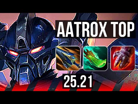 AATROX vs IRELIA (TOP) | Legendary | KR Master | 25.21