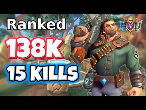 Shrapnel VIKTOR Carries a Toxic Zhin (Super Try Hard Game) Paladins Ranked