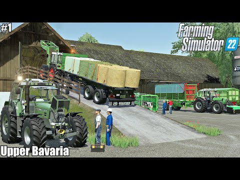 Farm CONSTRUCTION and Buying EQUIPEMENT│Upper Bavaria│FS 22│1