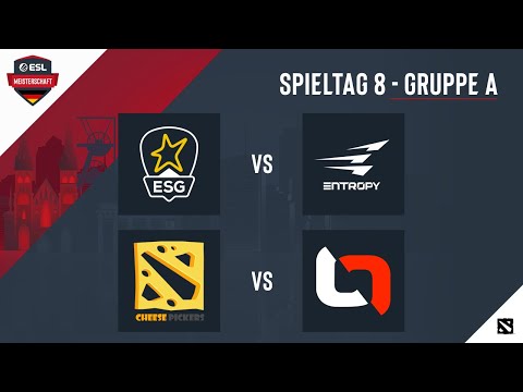 Dota2 - ESG vs Entropy & Cheese Pickers vs DIVIZON | ESL Herbstmeisterschaft 2021
