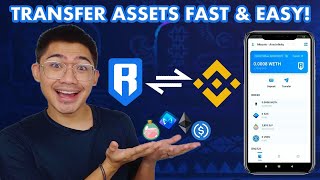 How to transfer weth from ronin to binance no gas fee tagalog tutorial 2022