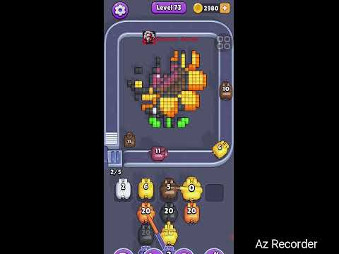 Pixel Flow Level 73 Walkthrough