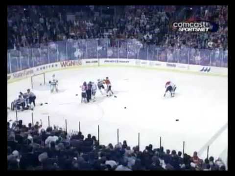 Vancouver vs Chicago Line Brawl
