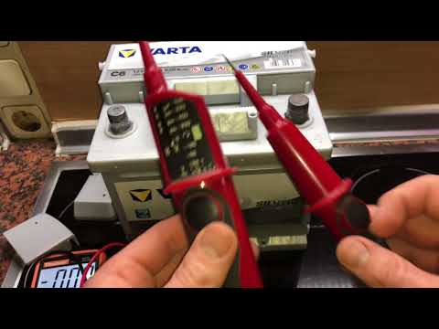 How to check direct current voltage (DC) with a solenoid voltmeter (Duspol) DIY