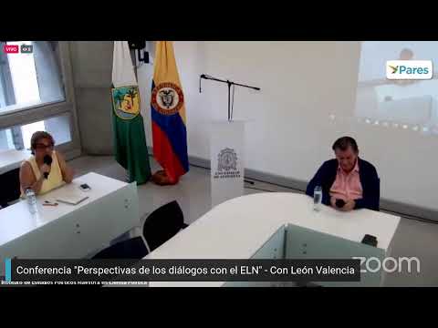 #EventosPares 📅 | Conferencia "Perspectivas de los diálogos con el ELN" - Con León Valencia